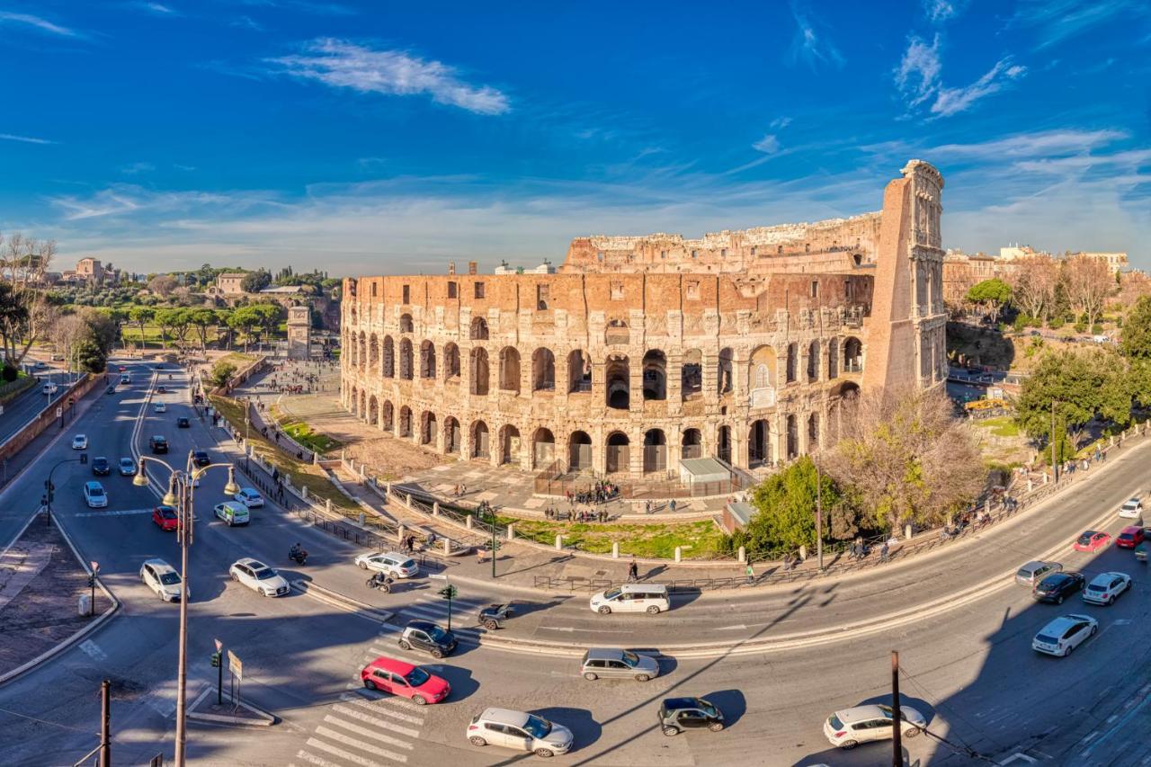 Luxury Stars In Rome - Andromeda Apartment In Colosseum المظهر الخارجي الصورة